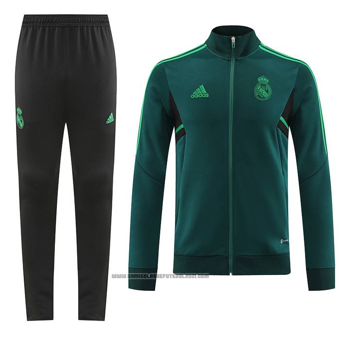 Jaqueta de Treinamento Real Madrid 2022-2023 Verde